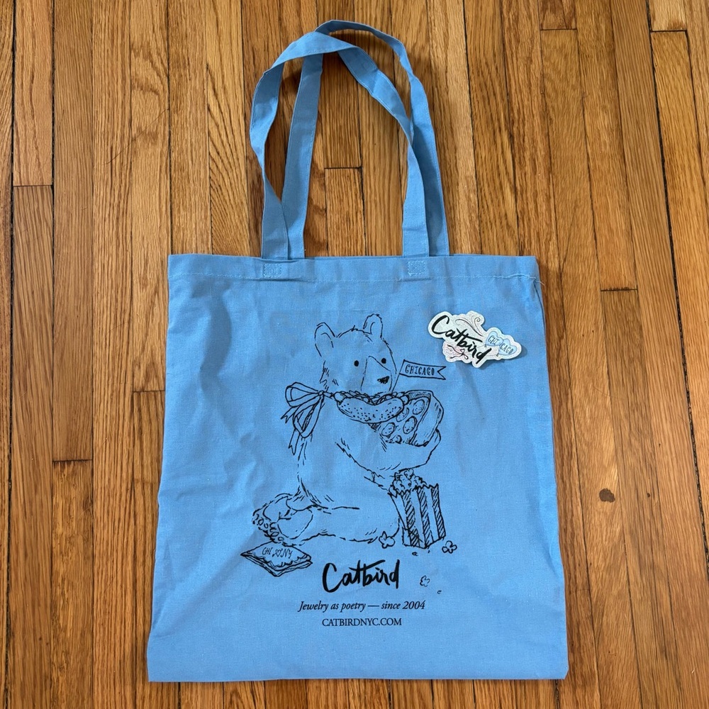 Chicago Exclusive Catbird Tote Bag